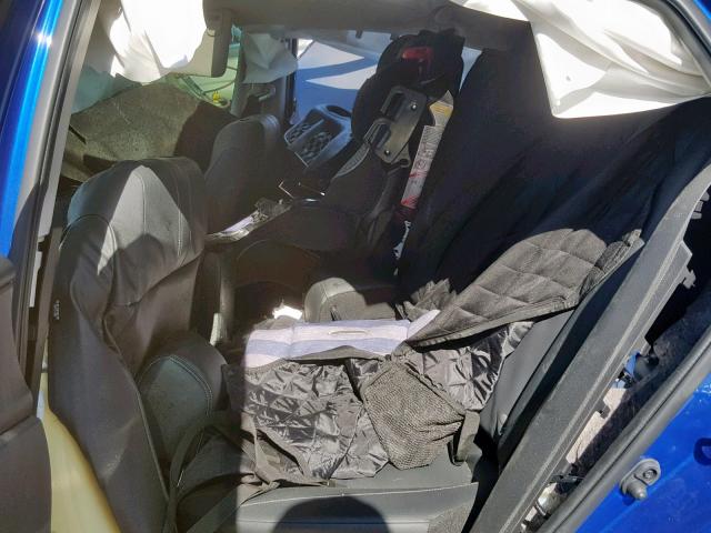 JHMFC1F75JX027021 - 2018 HONDA CIVIC EXL ლურჯი ფოტო 6