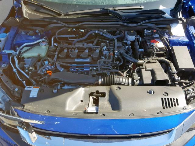 JHMFC1F75JX027021 - 2018 HONDA CIVIC EXL ლურჯი ფოტო 7