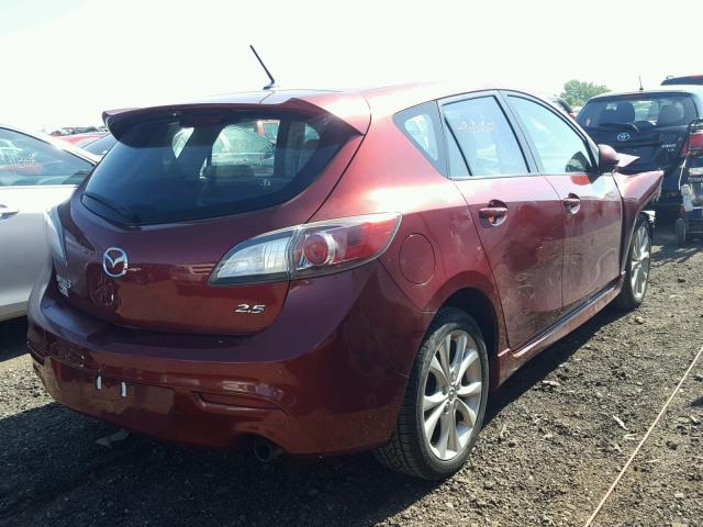 JM1BL1H52A1266346 - 2010 MAZDA 3 S RED photo 4