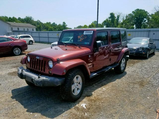 1J4GA59137L162793 - 2007 JEEP WRANGLER S წითელი ფოტო 1