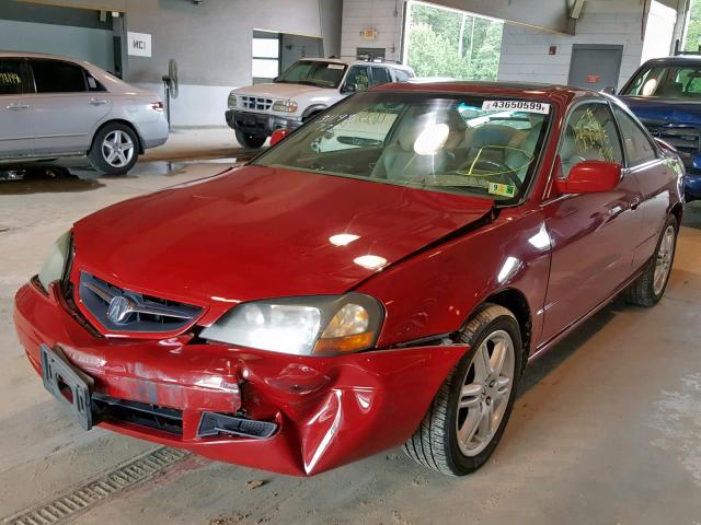 19UYA42623A014104 - 2003 ACURA 3.2CL TYPE RED photo 2