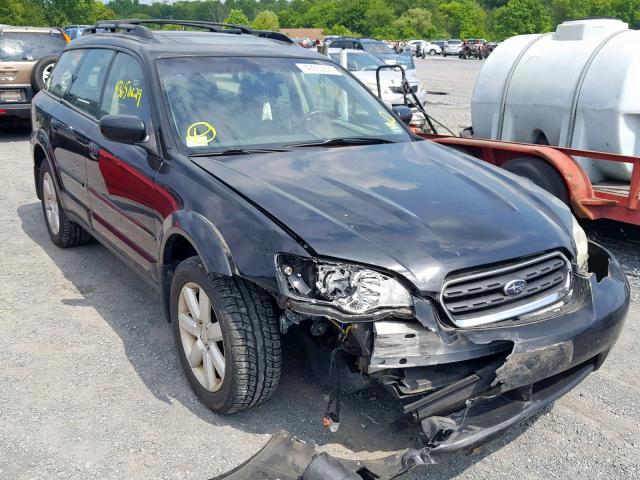 4S4BP62CX77333124 - 2007 SUBARU OUTBACK OU BLACK photo 1