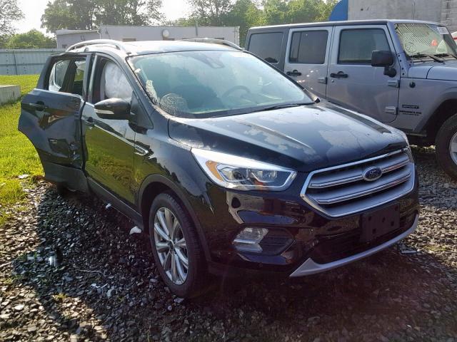 1FMCU9J97JUD46393 - 2018 FORD ESCAPE TIT BLACK photo 1