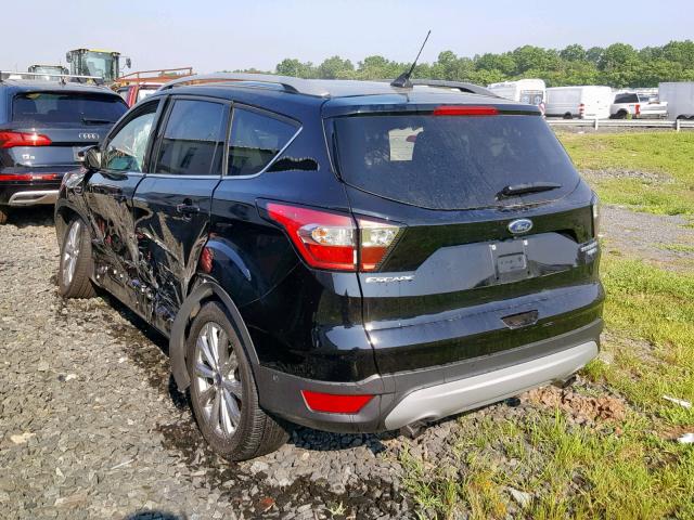 1FMCU9J97JUD46393 - 2018 FORD ESCAPE TIT BLACK photo 3