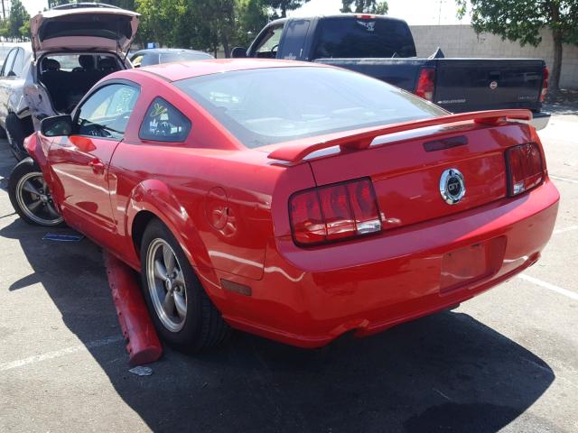 1ZVHT82HX65147267 - 2006 FORD MUSTANG GT RED photo 3