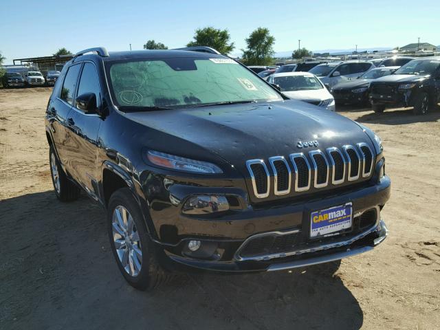 1C4PJMJS9HD230336 - 2017 JEEP CHEROKEE O BLACK photo 1