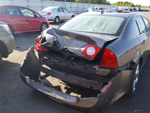 1G1ZD5EU1BF347866 - 2011 CHEVROLET MALIBU 2LT GRAY photo 9