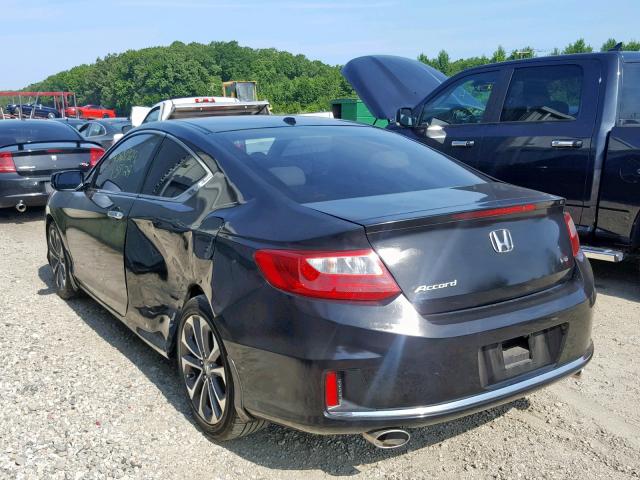 1HGCT2B80DA004800 - 2013 HONDA ACCORD EXL BLACK photo 3