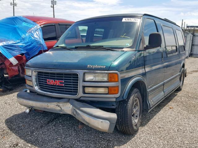 1GDFG15RXX1066719 - 1999 GMC SAVANA RV GREEN photo 2