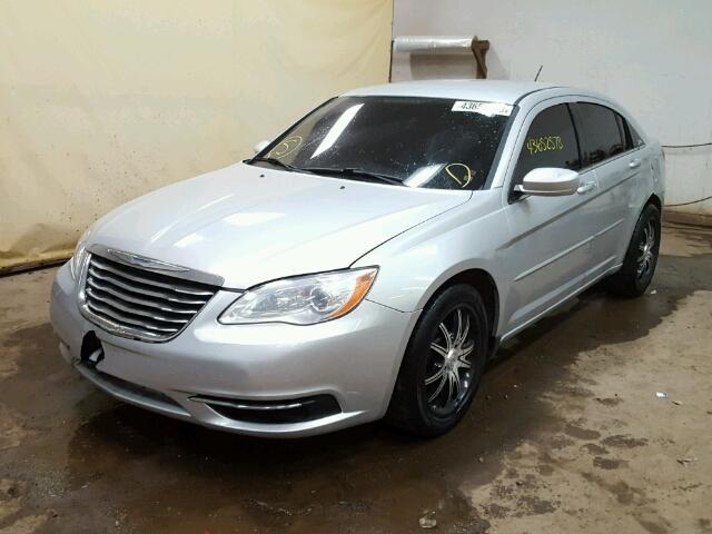 1C3CCBAB3CN208448 - 2012 CHRYSLER 200 LX SILVER photo 2