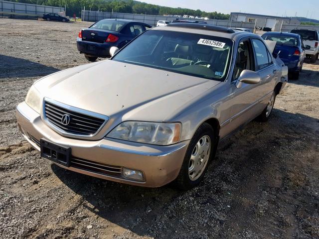 JH4KA9665XC004414 - 1999 ACURA 3.5RL TAN photo 2