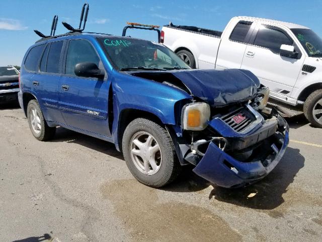 1GKDT13S952267603 - 2005 GMC ENVOY BLUE photo 1