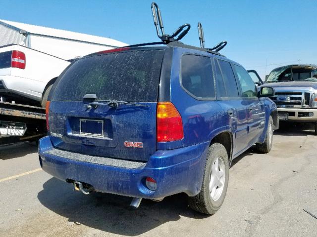 1GKDT13S952267603 - 2005 GMC ENVOY BLUE photo 4