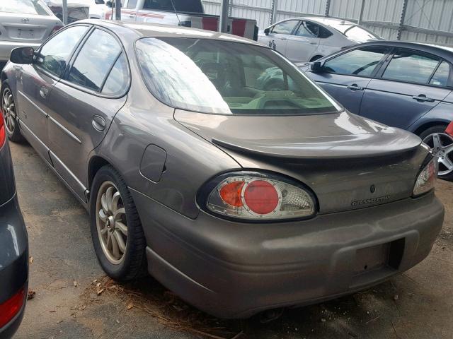 1G2WR5216YF312128 - 2000 PONTIAC GRAND PRIX GRAY photo 3