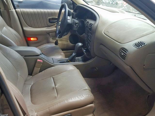 1G2WR5216YF312128 - 2000 PONTIAC GRAND PRIX GRAY photo 5