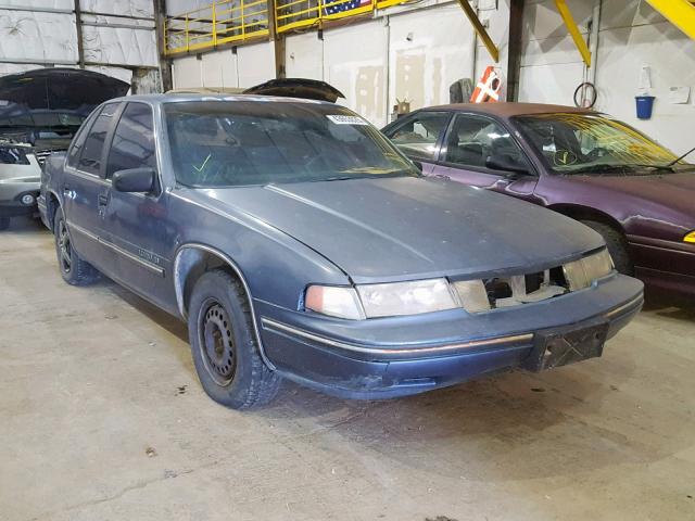 2G1WL54T6M1111058 - 1991 CHEVROLET LUMINA BLUE photo 1