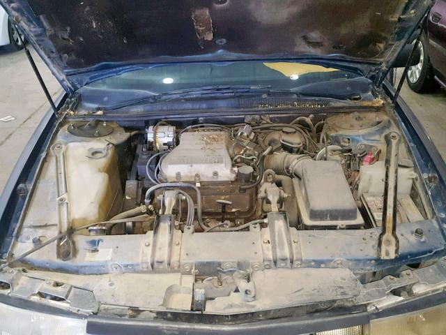 2G1WL54T6M1111058 - 1991 CHEVROLET LUMINA BLUE photo 7