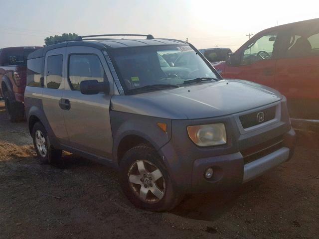 5J6YH28563L021570 - 2003 HONDA ELEMENT EX SILVER photo 1