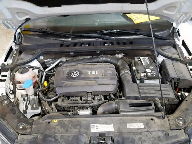 3VW4T7AJXFM254729 - 2015 VOLKSWAGEN JETTA GLI WHITE photo 7