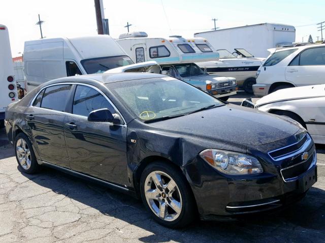 1G1ZH57BX8F213933 - 2008 CHEVROLET MALIBU 1LT 黑色 照片 1
