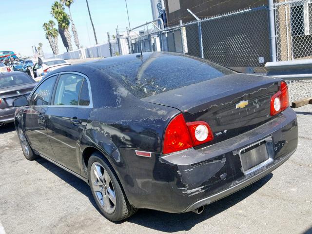 1G1ZH57BX8F213933 - 2008 CHEVROLET MALIBU 1LT 黑色 照片 3
