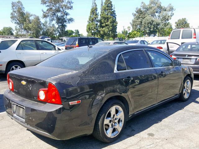 1G1ZH57BX8F213933 - 2008 CHEVROLET MALIBU 1LT 黑色 照片 4
