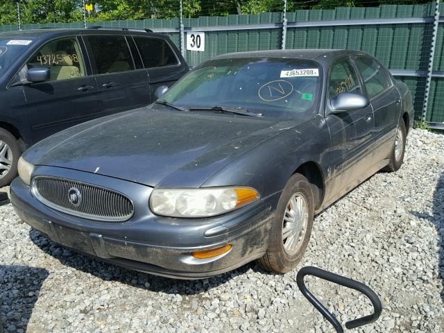 1G4HR54K04U153330 - 2004 BUICK LESABRE LI BLUE photo 2