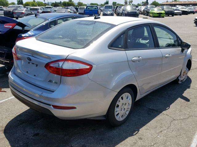 3FADP4AJ9KM130134 - 2019 FORD FIESTA S SILVER photo 4