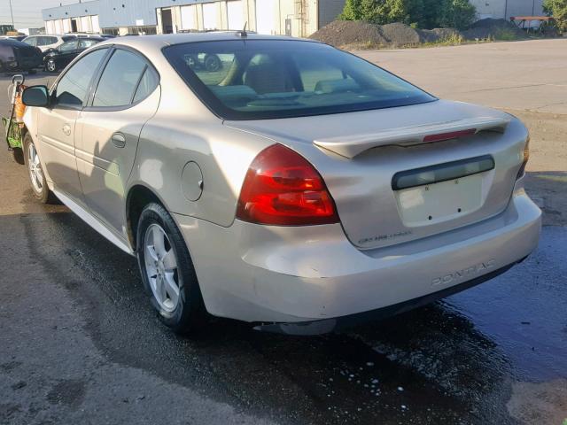 2G2WP552381108209 - 2008 PONTIAC GRAND PRIX BEIGE photo 3