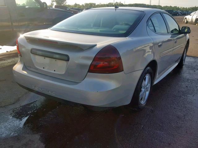2G2WP552381108209 - 2008 PONTIAC GRAND PRIX BEIGE photo 4