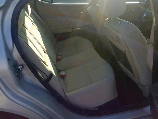 2G2WP552381108209 - 2008 PONTIAC GRAND PRIX BEIGE photo 6