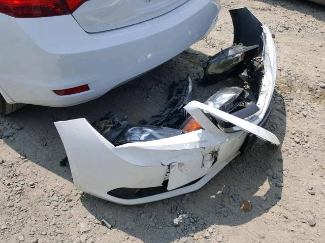 19VDE1F79EE007954 - 2014 ACURA ILX 20 TEC WHITE photo 9