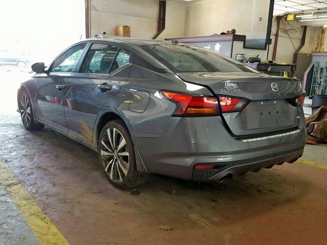 1N4BL4CW8KC181556 - 2019 NISSAN ALTIMA SR GRAY photo 3