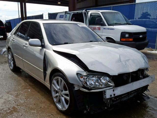 JTHBD182010031497 - 2001 LEXUS IS 300 SILVER photo 1