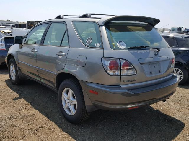 JTJHF10U710203170 - 2001 LEXUS RX 300 SILVER photo 3