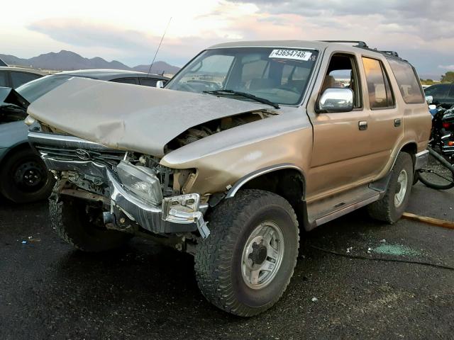 JT3VN39WXR0135682 - 1994 TOYOTA 4RUNNER VN TAN photo 2