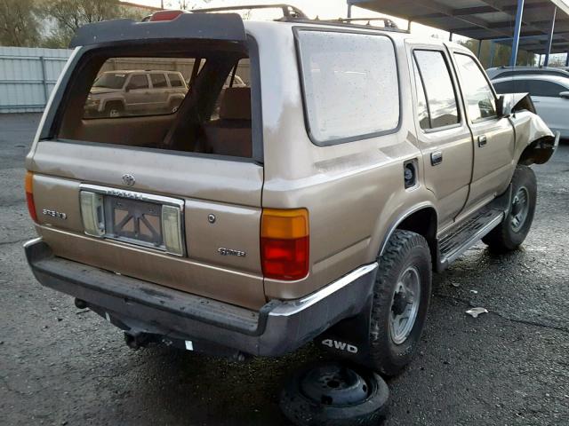 JT3VN39WXR0135682 - 1994 TOYOTA 4RUNNER VN TAN photo 4