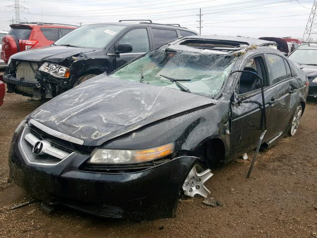 19UUA66296A042150 - 2006 ACURA 3.2TL BLACK photo 2