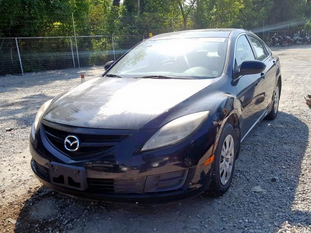 1YVHP81A895M12780 - 2009 MAZDA 6 I BLACK photo 2