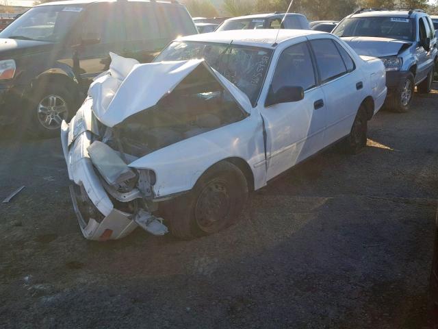 JT2SK11E0P0161325 - 1993 TOYOTA CAMRY DX WHITE photo 2