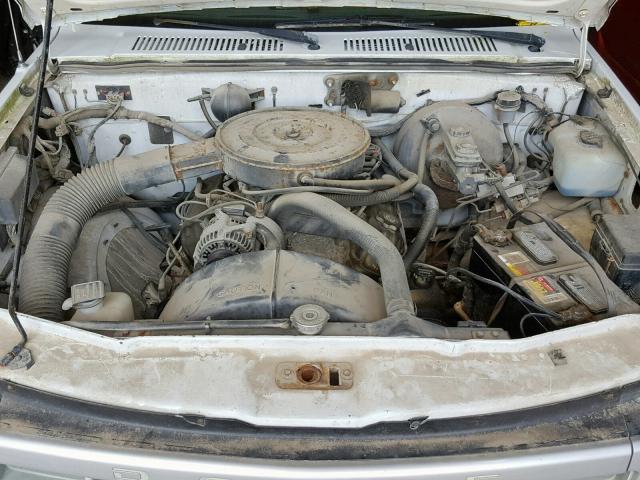 1B7FL26X3TS519196 - 1996 DODGE DAKOTA WHITE photo 7