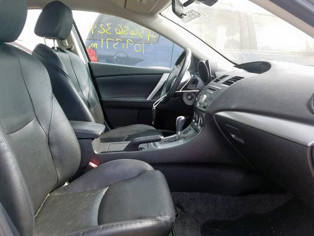 JM1BL1S54A1250819 - 2010 MAZDA 3 S SILVER photo 5