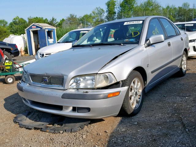 YV1VS29572F855654 - 2002 VOLVO S40 1.9T SILVER photo 2