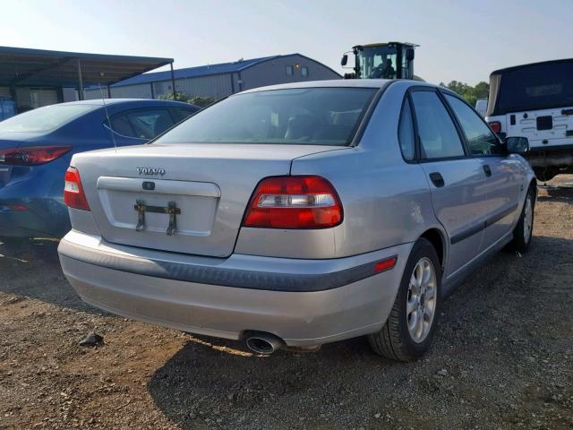 YV1VS29572F855654 - 2002 VOLVO S40 1.9T SILVER photo 4