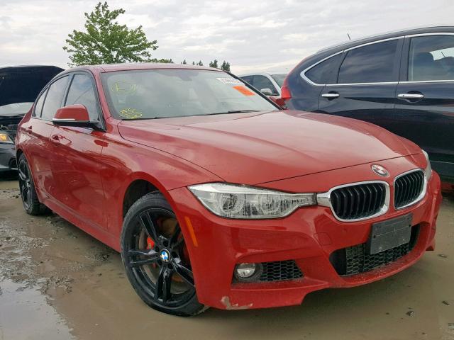 WBA8B7C53GK368746 - 2016 BMW 340 XI RED photo 1