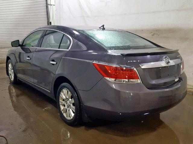 1G4GD5ER7CF375114 - 2012 BUICK LACROSSE P CHARCOAL photo 3