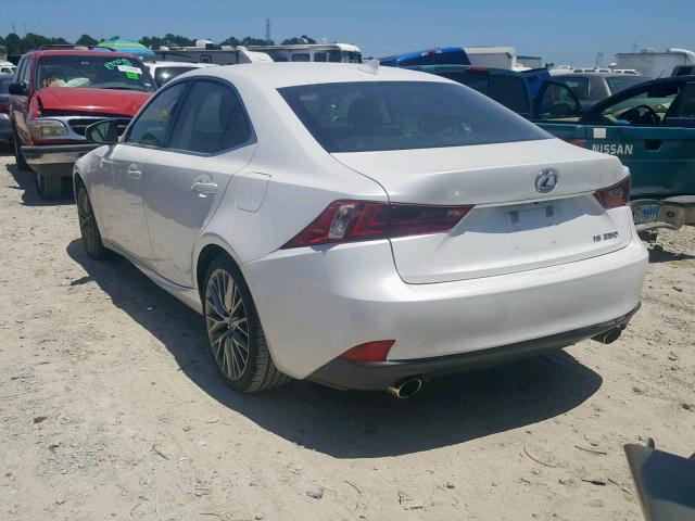 JTHBF1D28E5027366 - 2014 LEXUS IS 250 WHITE photo 3