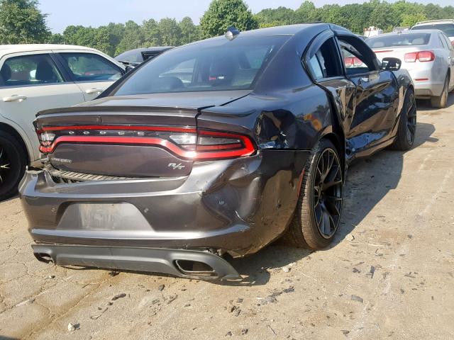 2C3CDXCT9FH915843 - 2015 DODGE CHARGER R/ GRAY photo 4