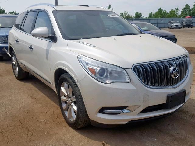 5GAKVDKD9DJ231708 - 2013 BUICK ENCLAVE WHITE photo 1