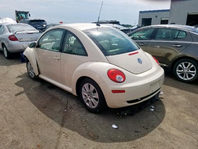 3VWPW31C58M524046 - 2008 VOLKSWAGEN NEW BEETLE კრემისფერი ფოტო 3